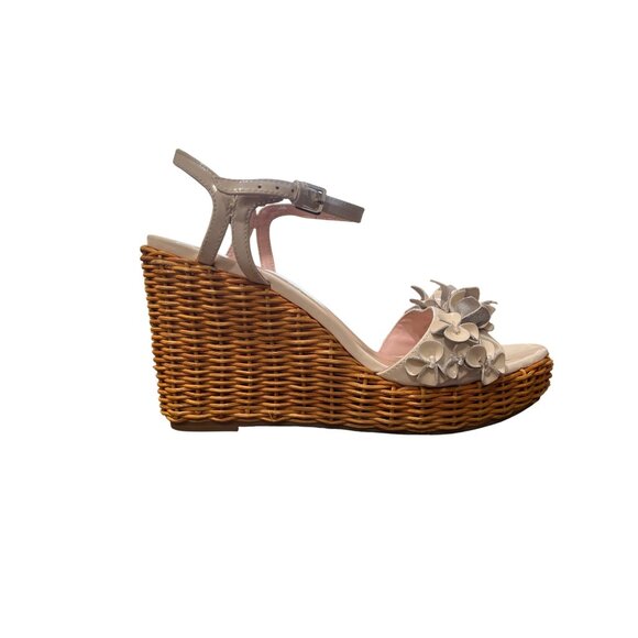 Kate Spade New York Fiori Platform Wedges Womens Sandals Size EU 37.5 / US 7B - Picture 8 of 10